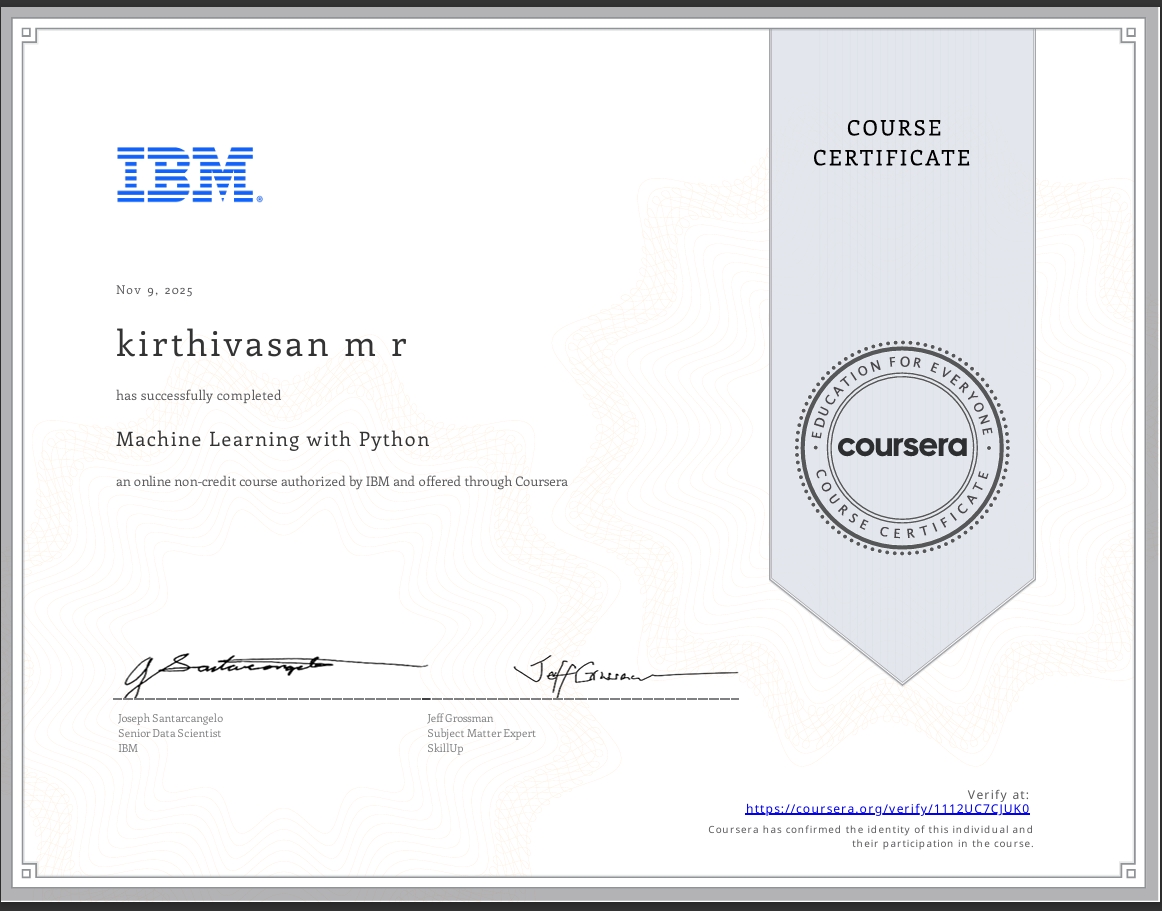 Your Certification